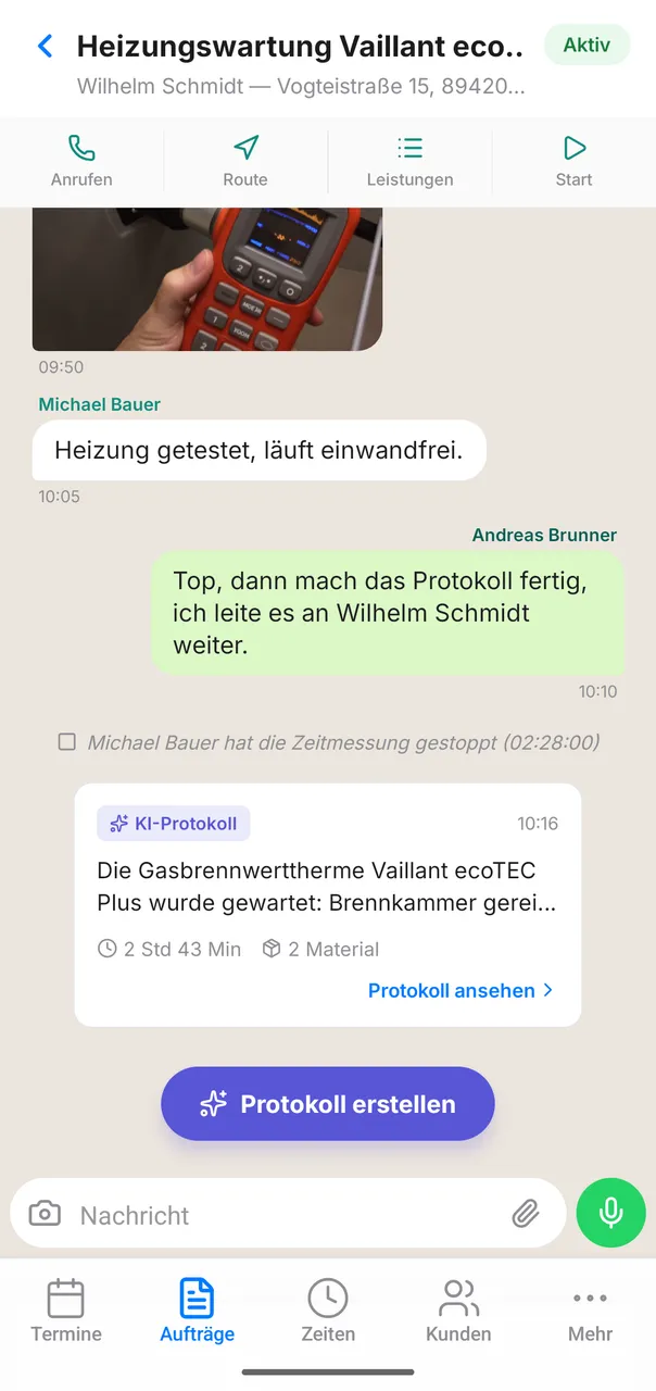 Büromeister: KI-Doku & Übersetzung